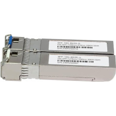 SFP+ priekš youyeetoo BPI-R4 elektroniskā datora, 10G BX20-Modul, 20 km, ātri 10 Gbit/s, LC-Anschluss (A-Set)