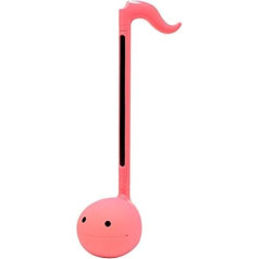 Otamatone Classic [angliskais izdevums] Karsti rozā japāņu elektroniskais mūzikas instruments Pārnēsājams sintezators no Japānas Maywa Denki bērniem un pieaugušajiem Dāvana