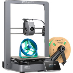 Creality Ender 3 V3 3D printeris, kodols XZ Max. 600 mm/s drukāšanas ātrums, integrēts alumīnija sakausējums, 60 W keramiskais sildīšanas karstais gals, divi jaudīgi dzesēšanas ventilatori, 220 x 220 x 250 mm.