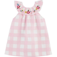 Mud Pie baby meitenes Ruffle Sleeves Mud Pie Smocked Dress Gingham 4 Toddler, Gingham, Izmērs 4T US