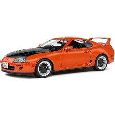 Solido 1/18 mēroga Toyota Supra MK4 (A80) Streetfighter Orange 1993