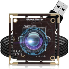 Svpro 60fps globālā slēdža USB kameras plati, 720P AR0144 UVC tīmekļa kameras modulis ar M12 objektīvu bez izkropļojumiem datoram, klēpjdatoram, Android ierīcei