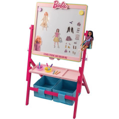 Barbie 189A Radoši rotaļu mākslas stūrītis, tāfele, tāfele, magnēti un piederumi, multi, no 3 gadiem