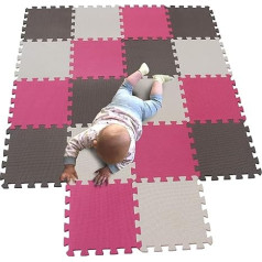 Mqiaoham Baby Floor Mat / Children’s Play Mat, Puzzle Design, Free from Harmful Substances