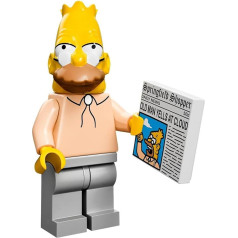 LEGO 71005 - LEGO minifigūriņa - vectētiņš Simpsons no kolekcionējamo figūriņu sērijas The Simpsons (Simpsoni)