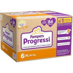 Pampers Penta Progressi Extra Large 6 izmērs 6 84 autiņbiksītes