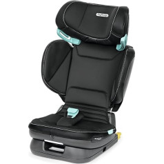 Peg Perego Viaggio Flex Autositz ISOFIX mit fortschrittlicher Technologie, verstellbar, klappbar, verstärkte Rückenlehne, für Kinder von 100 bis 150 cm (3-12 Jahre), 15-36 kg, Licorice