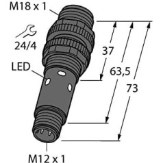 3042147-S18-2VPLP-Q8,Opto sensors Refleksijas atstarošanas filtrs m. Polarizācijas filtrs