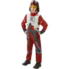 Rubie's 3620266 EP7 X-Wing Fighter Deluxe Child, 11-12 Years, Red/White