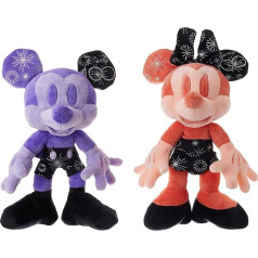 Disney 100 gadi, Mickey un Minnie Mouse, Amazon ekskluzīvs komplekts 4, ierobežots izdevums, 33 cm plīša figūriņas, kolekcionējamas, īpašais izdevums, dāvanu kaste, Mickey Mouse, no pirmajiem dzīves mēnešiem