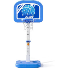 TEMI Indoor Basketball Hoop for Toddlers, Kids, Adjustable Poolside Hoops with 4 Balls