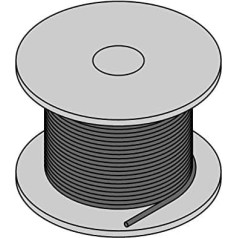 Turck 6627964-CABLE8x0.25-SH-PUR-BK-100M/TXL,Aktuator- u. Sensorleitung/PUR Meterware