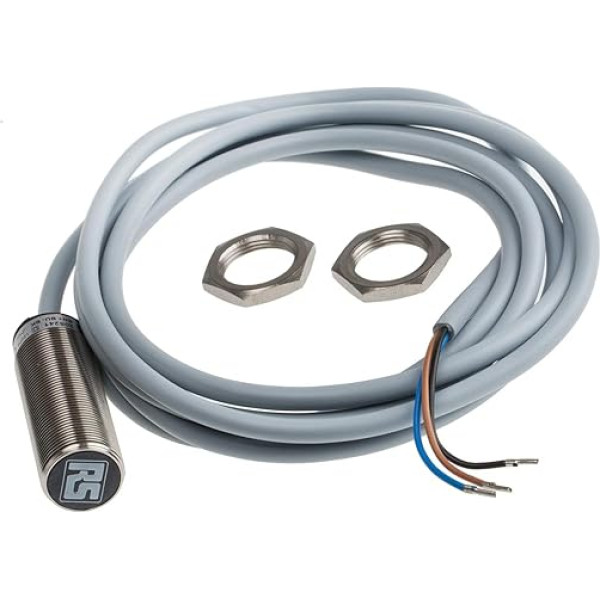 RS PRO M18 Näherungssensor Induktiv, zylindrisch 5 mm PNP 10 → 30 V dc / 200 mA, IP68