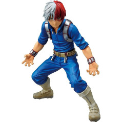 Banpresto BP19398 My Hero Academy The Shoto Todoroki, hronikas super meistara zvaigžņu figūra, 21 cm, daudzkrāsains