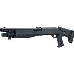 Rayline M56C Airsoft šautene (manuālā atsperes spiediena), materiāls: Materiāls: ABS (triecienizturīgs), Replika mērogā 1:1, garums: 76 cm, svars: 1800 g, kalibrs: 6 mm, krāsa: melna (līdz 0,5 džouliem - no 14 gadiem).