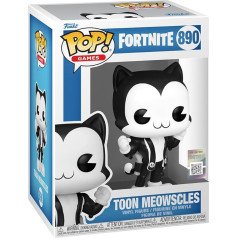 Funko POP! Spēles: Fortnite - Toon Meowscles - Vinyl-Sammelfigur - Geschenkidee - Offizielle Handelswaren - Spielzeug Für Kinder Und Erwachsene - Video Games Fans - Modellfigur Für Sammler Und Display