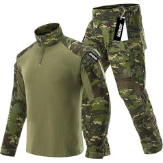 Atmungsaktive Taktisch Uniform Taktische Männer BDU Kampf Shirt & Hosen Anzug für Kriegsspiel Paintball Airsoft Jagd Schießen