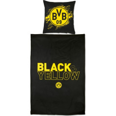 Borussia Dortmund BVB Reversible gultas veļa 135 x 200 cm