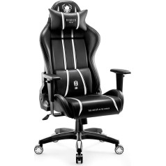 Diablo X-One 2.0 Gaming Chair Biroja krēsls Biroja krēsls Regulējami roku balsti Ergonomisks dizains Kakla / jostas spilvens