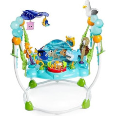 Disney Baby, Finding Nemo Height-Adjustable Jumping & Play Centre with Lights, Melodies and Over 13 Interactive Toys