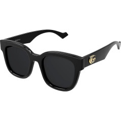 Gucci GG0998S Black/Grey 52/21/145 Sieviešu saulesbrilles, melnas / pelēkas