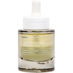 KORRES BLACK PINE Atjaunojošs nakts serums nobriedušai sejas ādai, izlīdzina un savelk ādu, dermatoloģiski pārbaudīts un vegānisks, 30 ml