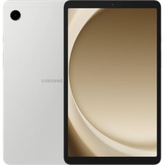 Samsung Galaxy Tab A9 planšetdators, 8,7 collu, astoņkodolu, 64 GB, 4 GB RAM, Wi-Fi, sudraba krāsā