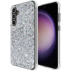 Case-Mate Samsung Galaxy S23 FE 5G Case [6.4 Inch] [3.6 m Drop Protection] [Wireless Charging] Twinkle Disco Phone Case for Samsung Galaxy S23 FE 5G - Luxury Bling Glitter Case w/ Anti-Scratch,