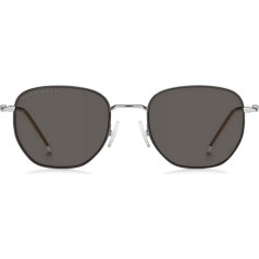 HUGO BOSS Unisex Boss 1370/S Saulesbrilles, 12r/Ir matbrownsilv, 12r/ir matbrownsilv