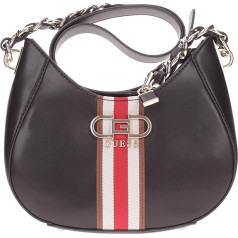 GUESS Nelka Top Zip Crossbody Black, black