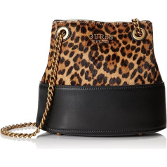 GUESS Sieviešu Iseline Convertible Flap plecu soma Crossbody Flap