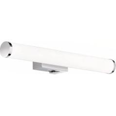 Trio Leuchten LED Wandleuchte Mattimo 283270106, Metall, Chrom, Kunststoff weiß, 4,3 Watt