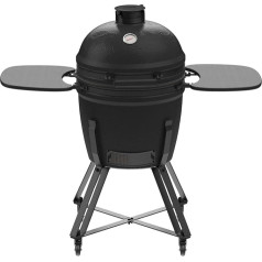 barbecook Kamado Grill Kamal 60 Ceramic Mullite Based, Black, XL, 138 x 84 x 110.5 cm