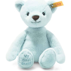 Steiff 242052 Soft Cuddly Friends My First Teddy Bear - 26 cm - rotaļlieta zīdaiņiem - gaiši zila, 161 g