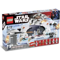 LEGO Star Wars 7666 Hoth nemiernieku bāze, ierobežots izlaidums