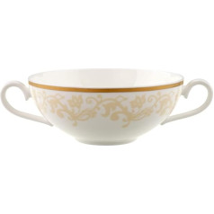 Villeroy & Boch 10-4390-2510 Ivoire Suppen-Obertasse 0,40 L, Porzellan, Mehrfarbig, 44,5 x 33,2 x 4 cm, 1 gab.