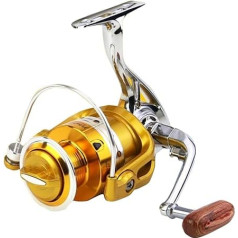 Makšķerēšanas spole Makšķerēšanas spole Carretilha De Pesc Spinning Carretel Molinete Moulinet para Carrete Pesca sālsūdens vai saldūdens (Spoles ietilpība: 4000 Series) (3000 Series)