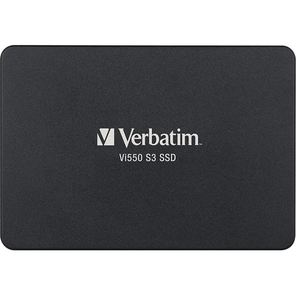 Verbatim Vi550 S3 SSD, внутренний SSD-накопитель с 4 ТБ для хранения данных, твердотельный диск с 2,5-дюймовым интерфейсом SATA III и технологией 3D NAND, черны