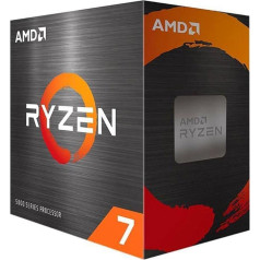 AMD Ryzen 7 5700G (8 C/16 T) su AMD Radeon Graphics (8x 3,8 GHz) 20MB Socket AM4 procesoriaus dėžutė, įvairiaspalvė