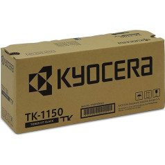 Kyocera TK-1150 Toneris Schwarz 1T02RV0NL0. Toner Drucker kompatibel für ECOSYS M2135dn, ECOSYS M2635dn, ECOSYS M2735dw, ECOSYS P2235dn, ECOSYS P2235dw. Original Tonerkartusche für bis zu 3000 Seiten