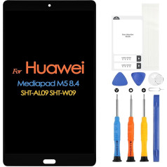 Für Huawei MediaPad M5 LCD Display, für Huawei MediaPad M5 8,4 SHT-AL09 SHT-W09 LCD Bildschirm Touchscreen Digitazer Assembly Ersatz mit Reparatur Werkzeug Kit