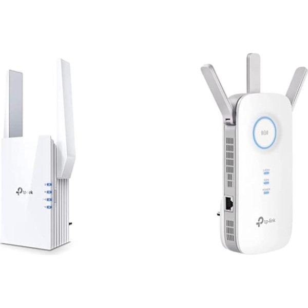 TP-Link RE605X Dviejų dažnių Gigabitinio WLAN kartotuvas (1200 Mbps 5 GHz ir 574 Mbps 2,4 GHz, 