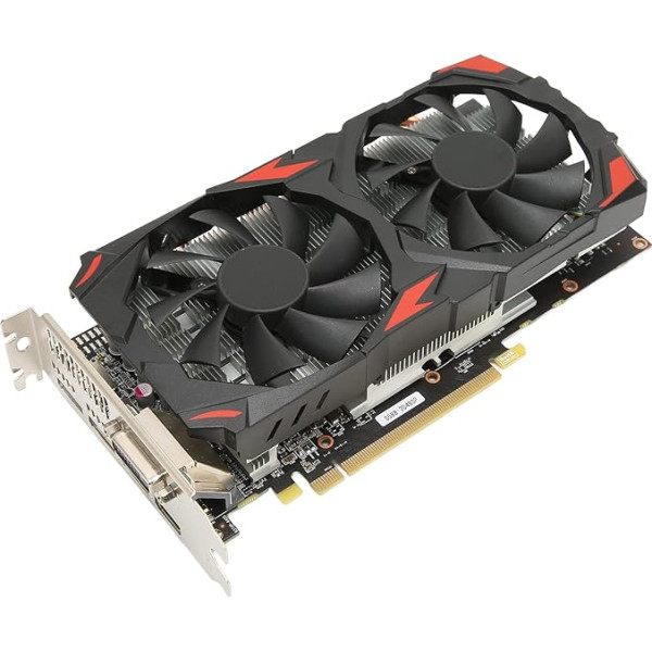 Vikye RX 580 8GB grafiskā karte, GDDR5 256bit spēļu grafikas karte, atbalsta 8K, 2 ventilatori, 16 PCI Express 3.0 spēļu grafikas karte priekš