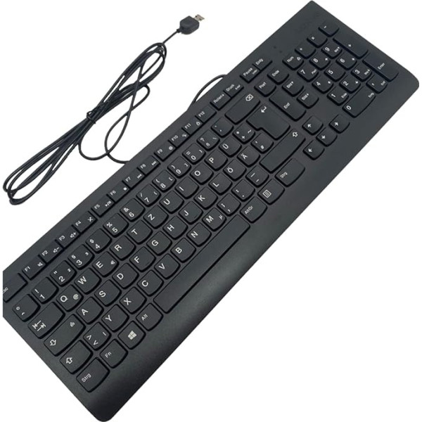 Lenovo tastatūra USB USB KB BK GER **jauna mazumtirdzniecība**, 00XH601 (**jauna mazumtirdzniecība**)