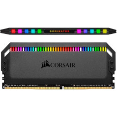 Corsair Dominator Platinum RGB, melns