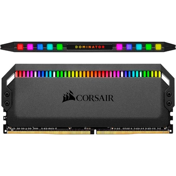 Corsair Dominator Platinum RGB, melns