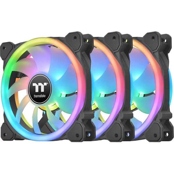 Thermaltake Swafan 14 RGB ventilators TT Premium 3 140 mm maināmu ventilatoru lāpstiņu komplekts