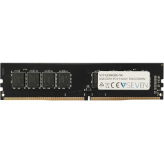 V7 V7192008GBD-SR Galda datoru DDR4 DIMM zibspuldzes 8GB (2400MHZ, CL17, PC4-19200, 288pin, 1.2V, viena ranga)