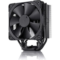 Noctua NH-U12S Chromax.black, 120 mm Single-Tower CPU Cooler (Black)