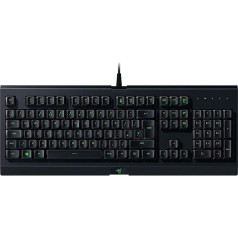 Razer Cynosa Lite - Essential Gaming Keyboard (pilnībā programmējama, RGB hroma apgaismojums, spēļu taustiņi, 10 taustiņu pārbīdīšana, aizsargāta pret noplūdi), Latvijas izkārtojums | Black